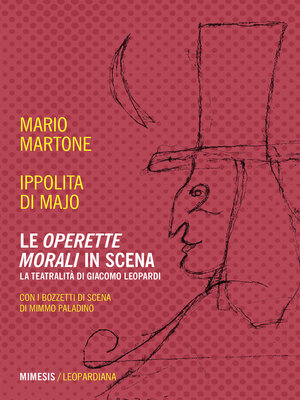 cover image of Le operette morali in scena